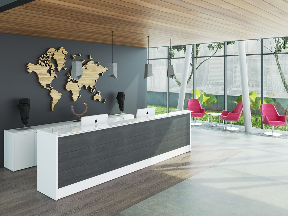 Muebles para recepcion