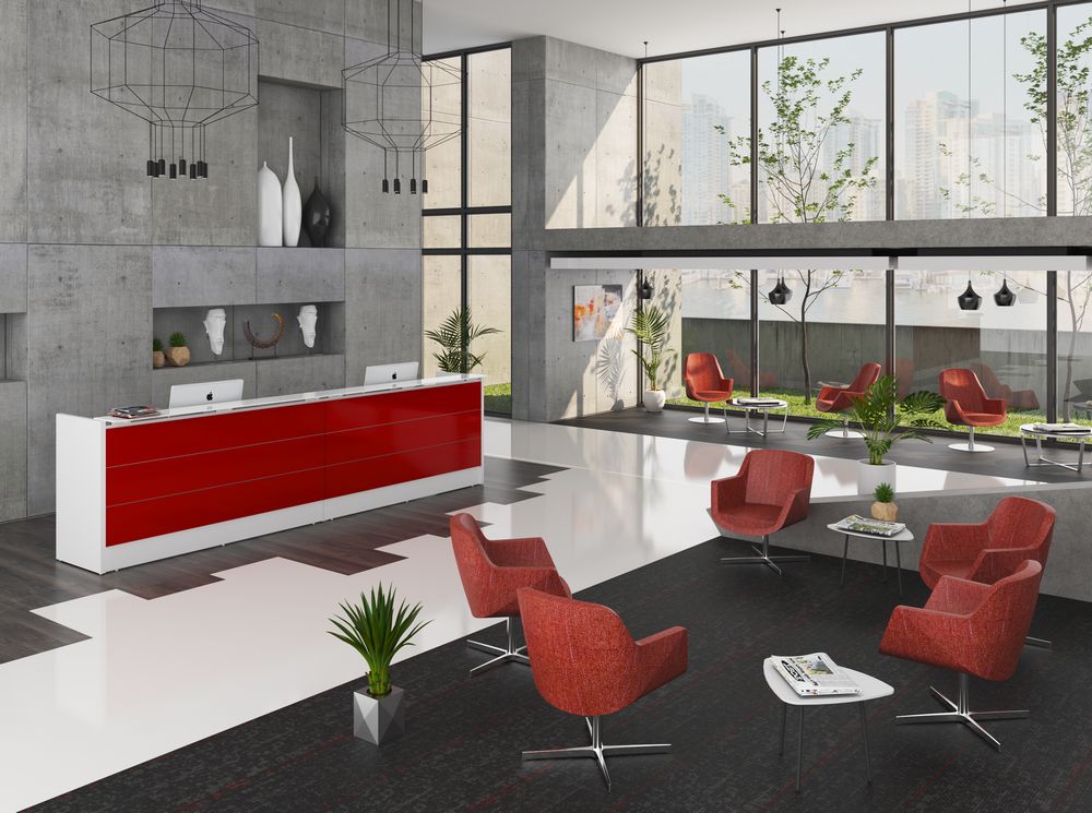 Muebles para recepcion