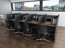 Sistemas modulares para oficinas