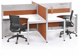 Sistemas modulares para oficinas